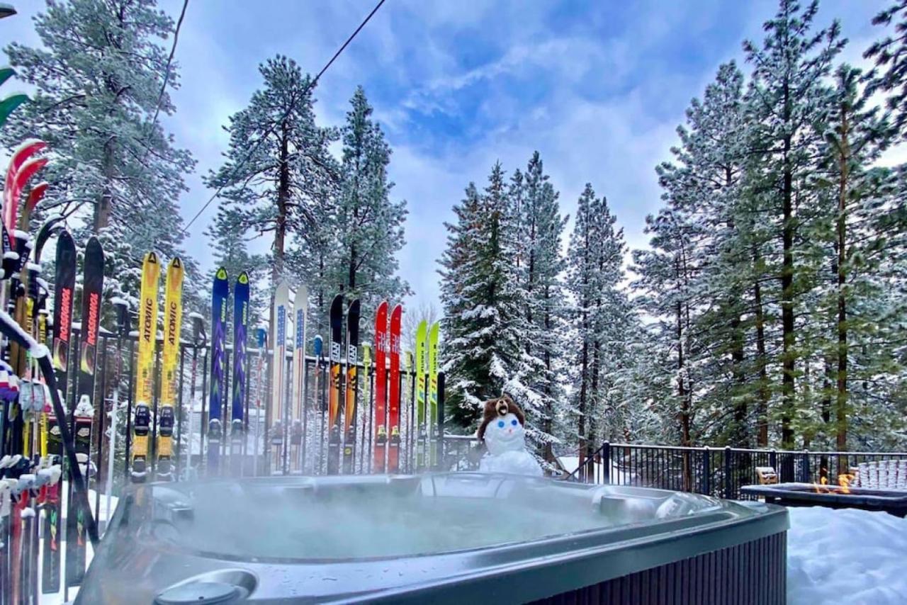 ביג בר לייק Winter Getaway Spa Fire-Table Close To Slopes מראה חיצוני תמונה